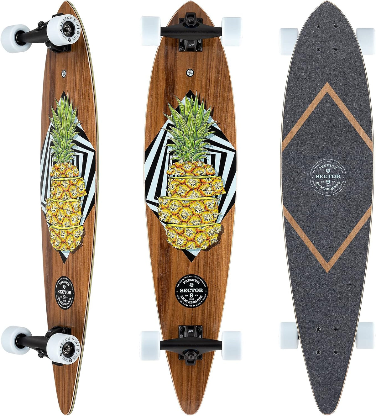 Sector 9 Merchant Trader Longboard Complete - 8.75″
