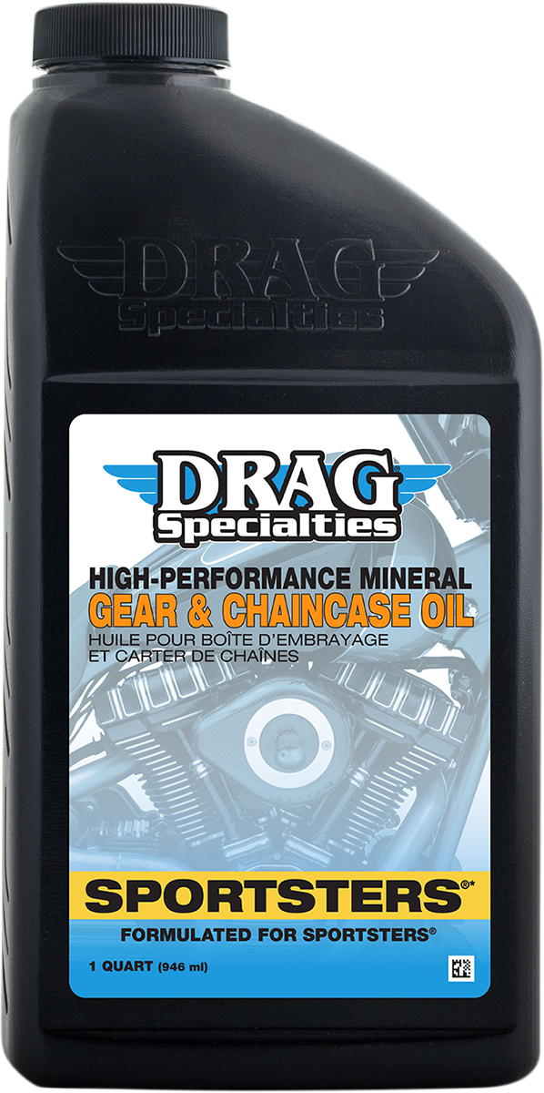 Drag Specialties Gear & Chain Oil for Harley-Davidson XL/XR (1971+) — 1 Qt.