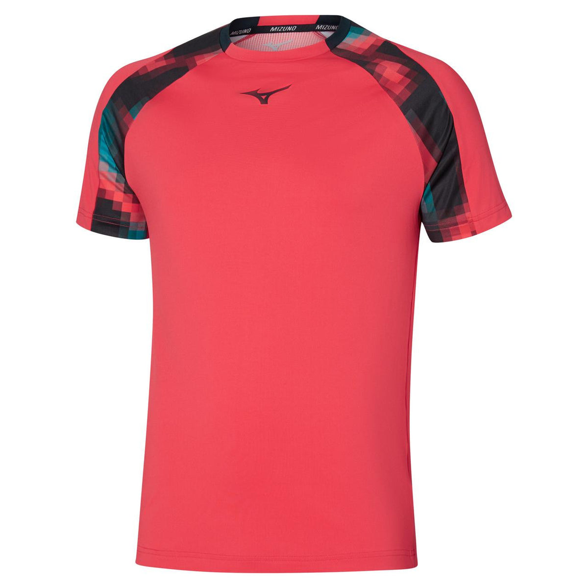 Mizuno Men's Shadow Tennis Tee in Hibiscus - product image