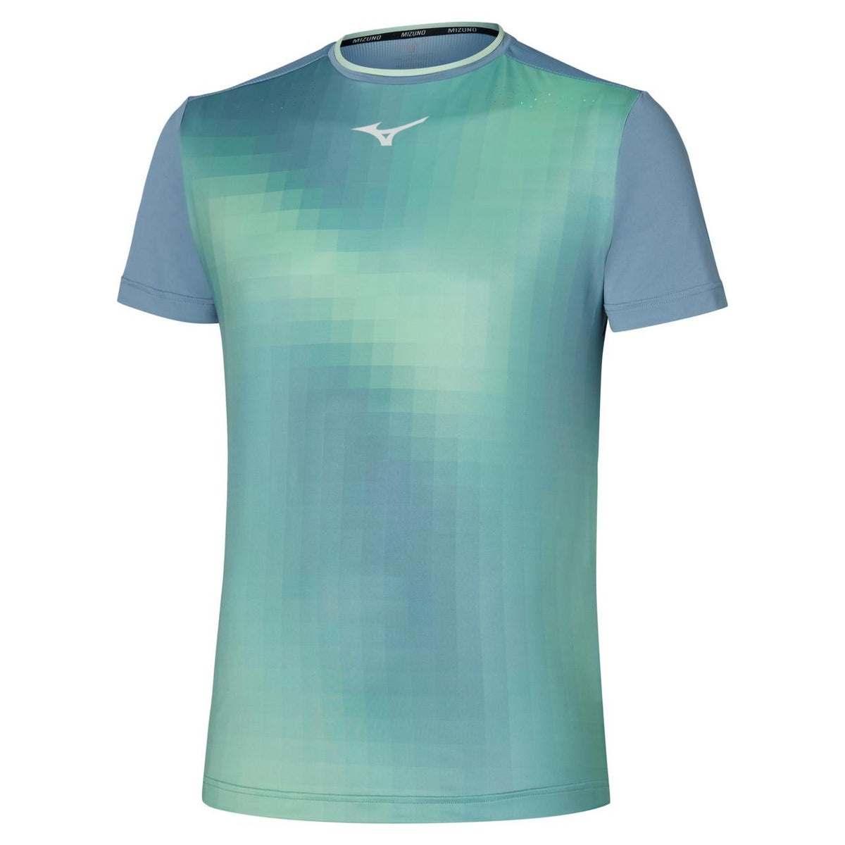 Mizuno Men's Shadow Graphic Tennis Tee in Citadel - product image