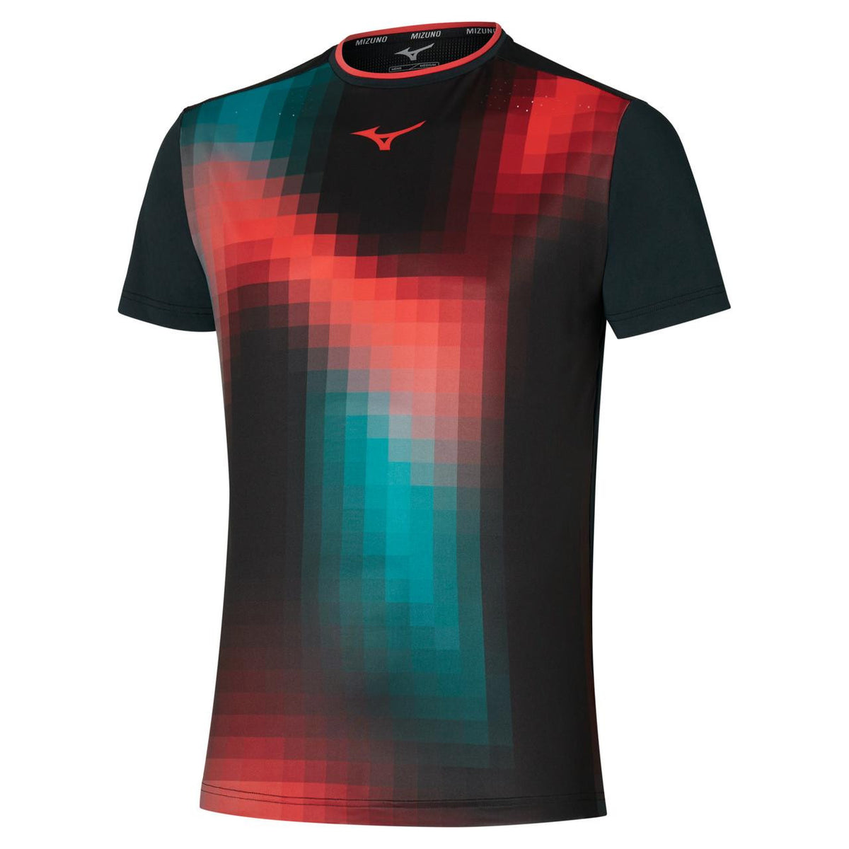 Mizuno Men's Shadow Graphic Tennis Tee in Black - product image