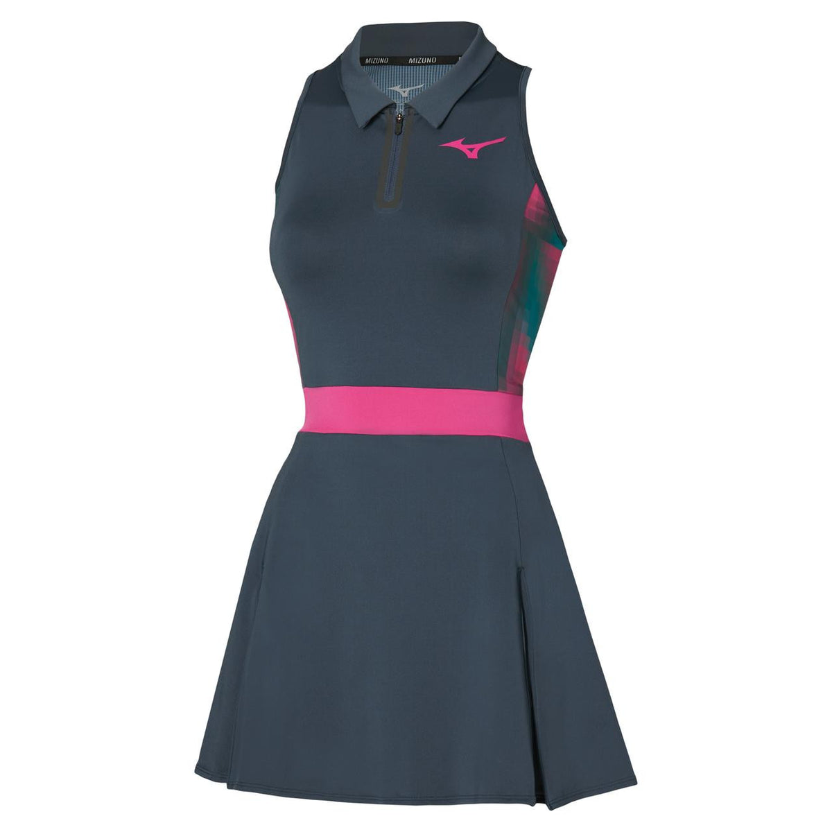 Mizuno Women's Printed Tennis Dress in Midnight Navy - product image