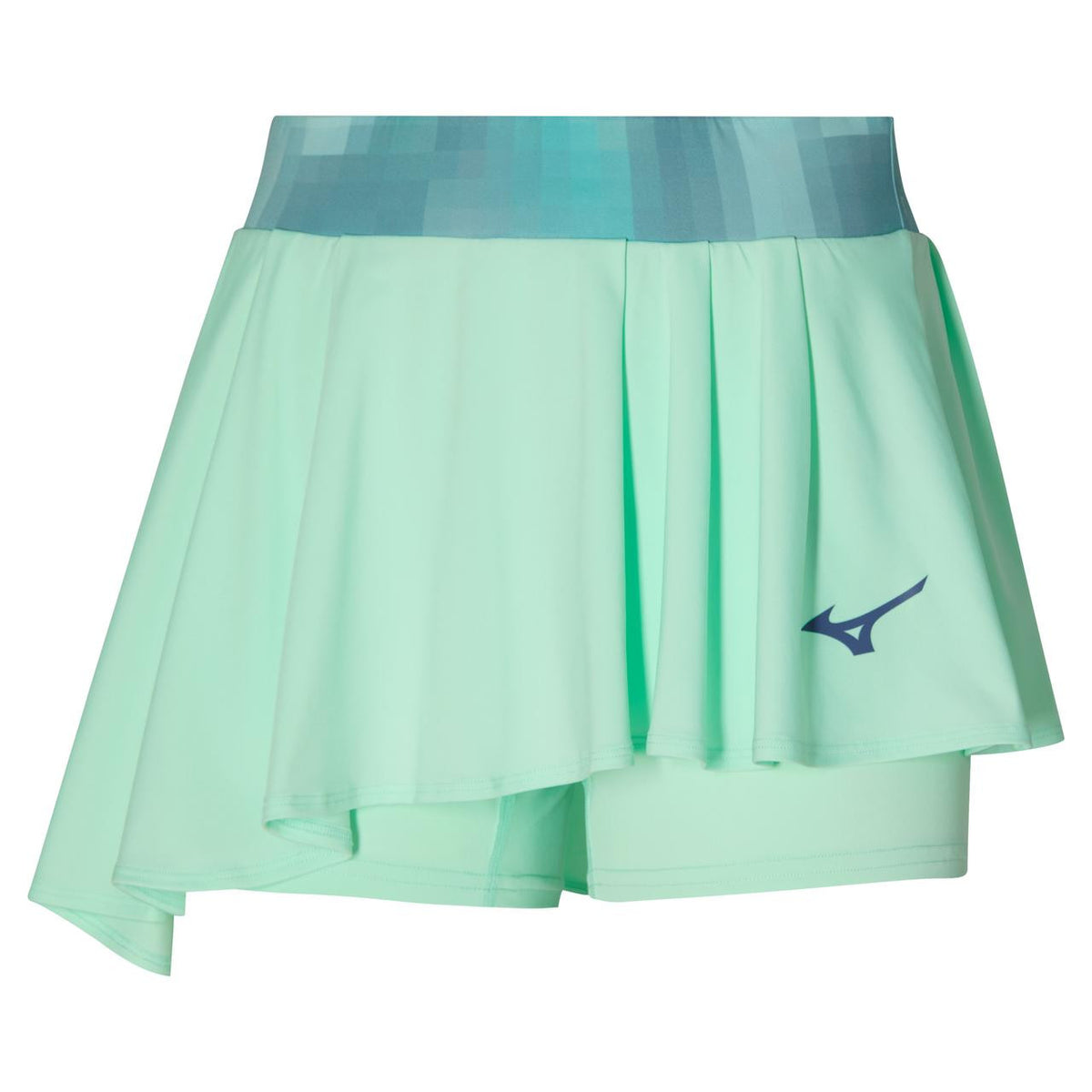 Mizuno Women's Printed Flying Tennis Skirt in Bay - product image