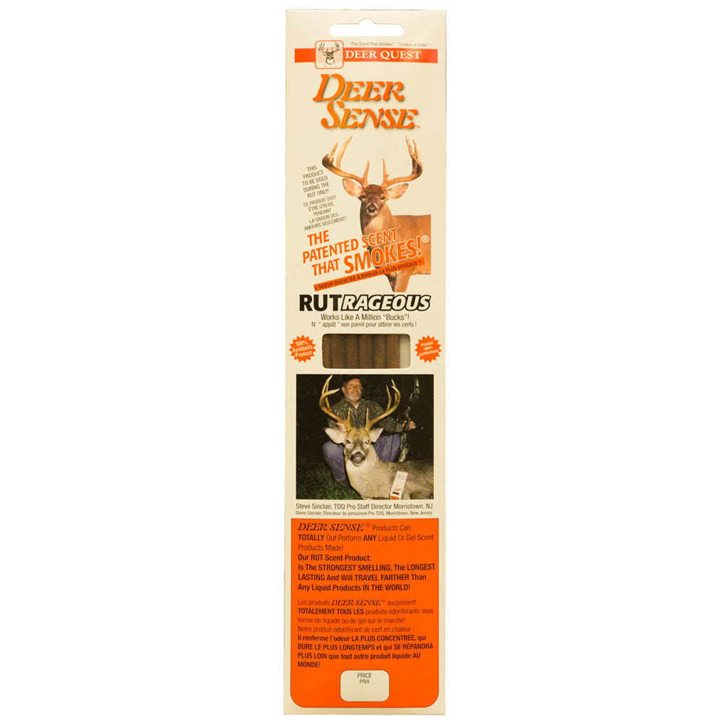 Deer Quest Deer Sense in Rutrageous Smoke 6 pk. - Front View