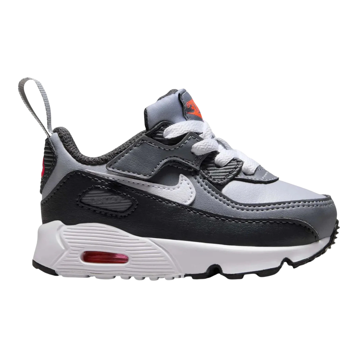 Nike Air Max 90 EasyOn Toddlers' (TD) Sneakers — Wolf Grey Low-Top