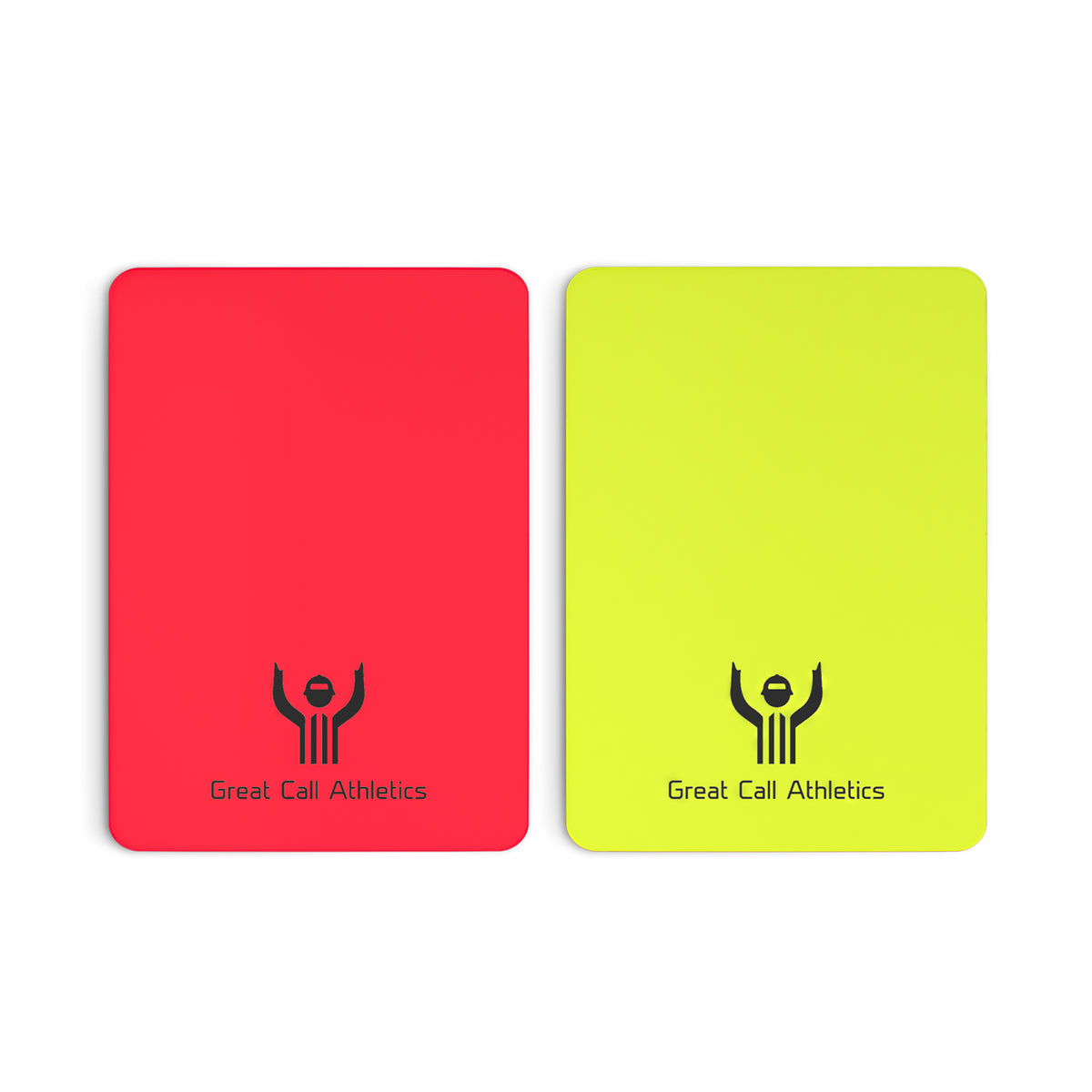 Soccer Red and Yellow Penalty Cards