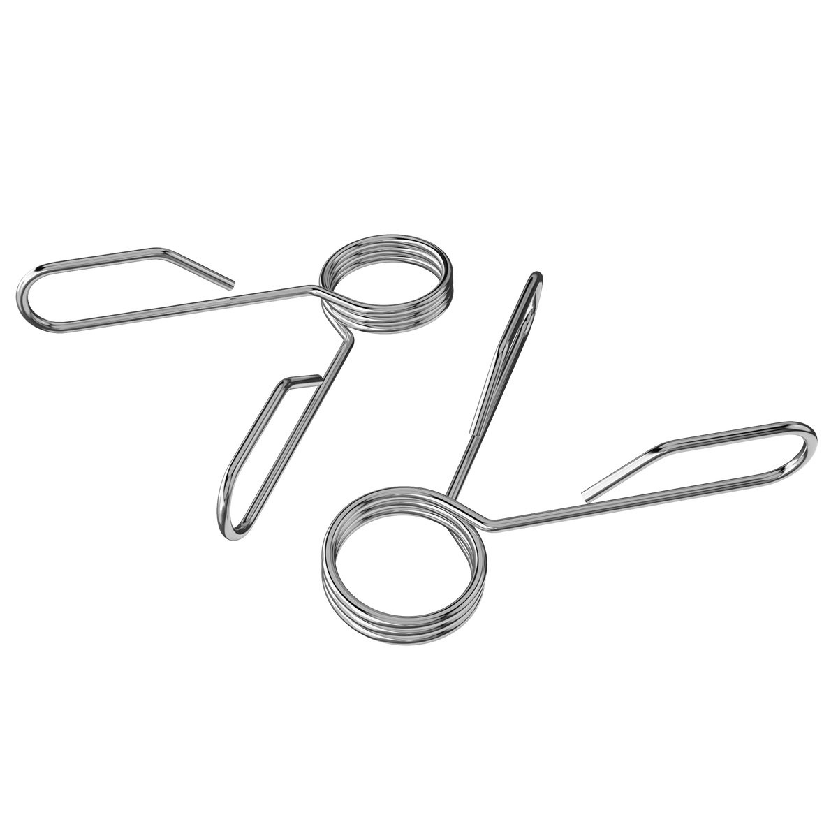 Olympic Barbell Spring Collars to Hold Weights