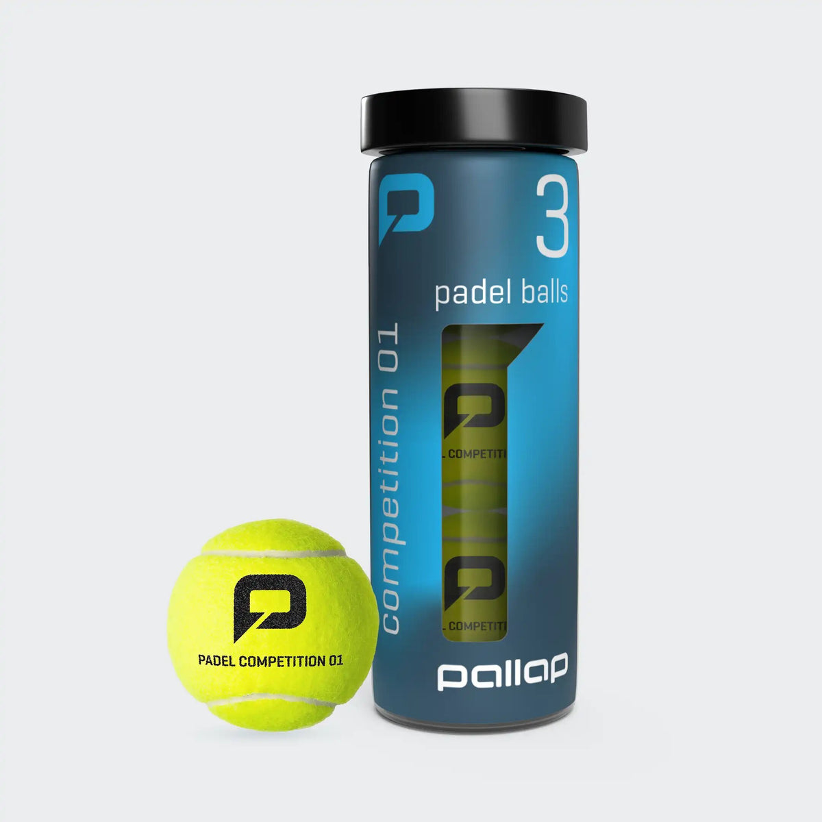 Pallap Padel Balls 3 Ball Tube - view 1