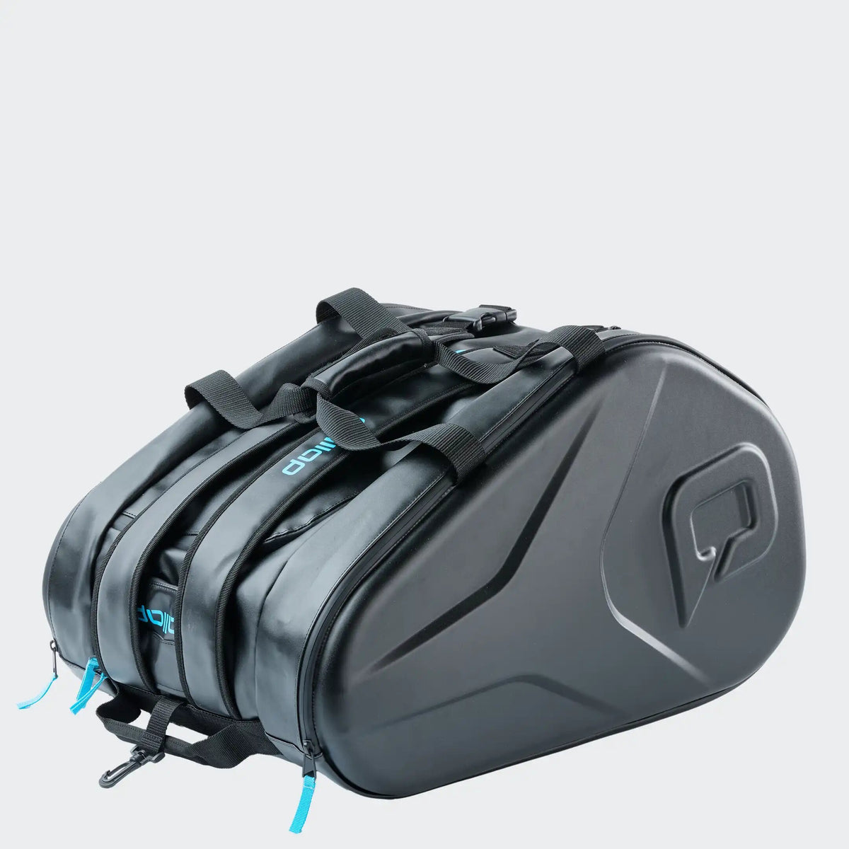 Pallap Racket Team Bag Black Cyan Blue - view 1
