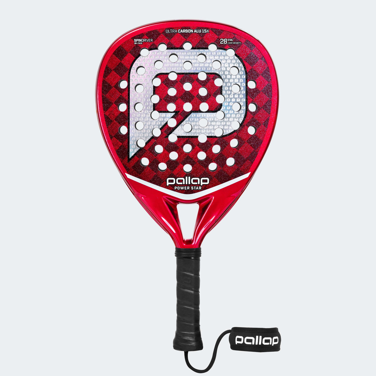 Pallap Power Star Padel Racket 2025 Red - view 1
