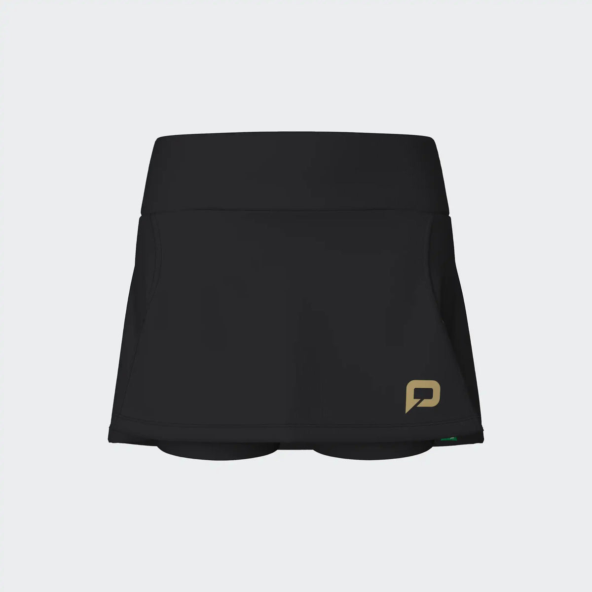 Pallap Women's Competition Skort in Black/Mat Gold - view 1