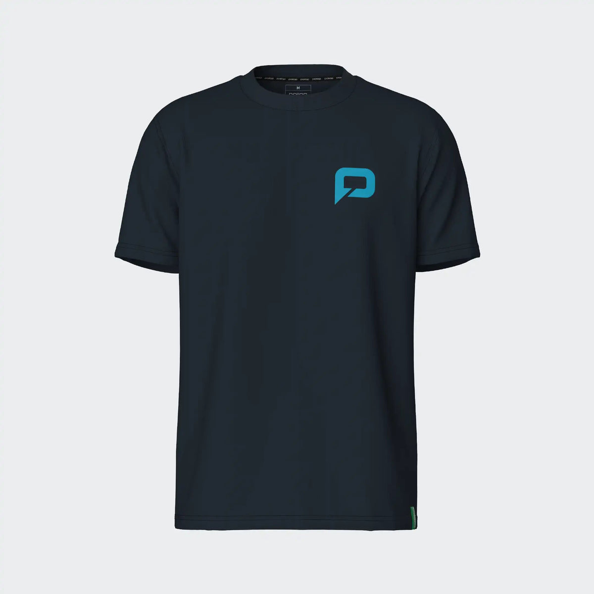 Pallap Men's Technical T-Shirt in Carbon/Cyan - view 1
