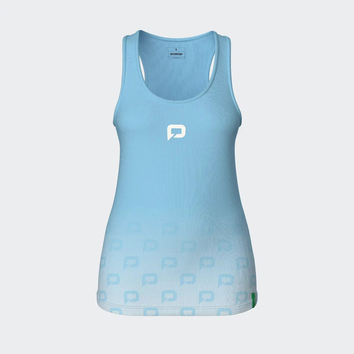 Pallap Women's Competition Top in Pulse Blue/White - view 3