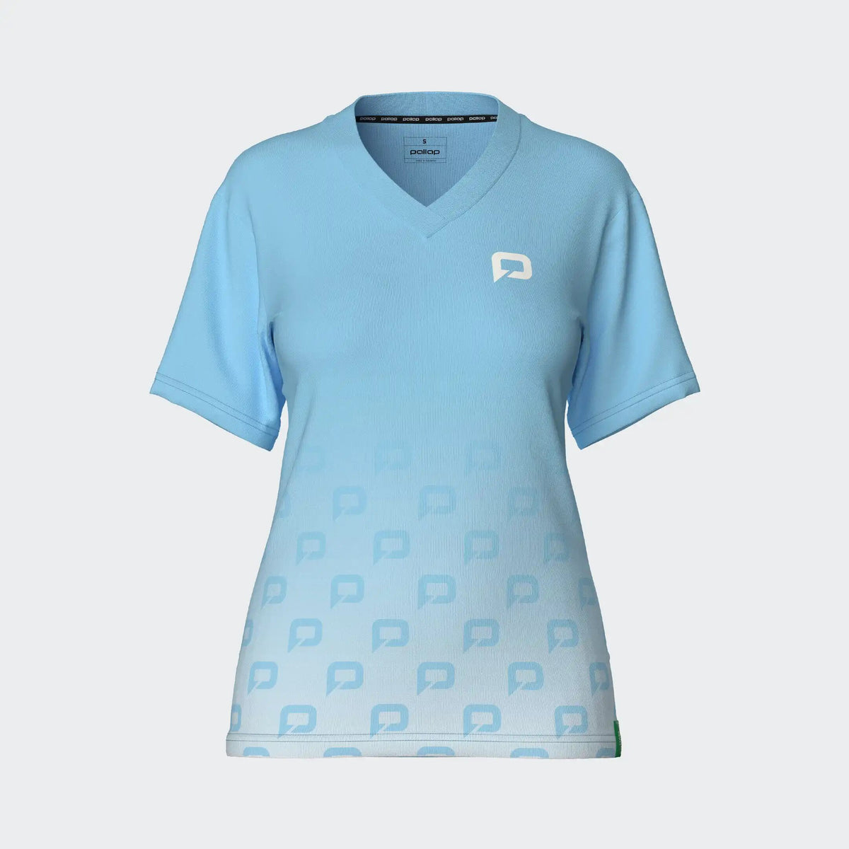 Pallap Women's Competition Pro T-Shirt in Pulse Blue/White - view 2