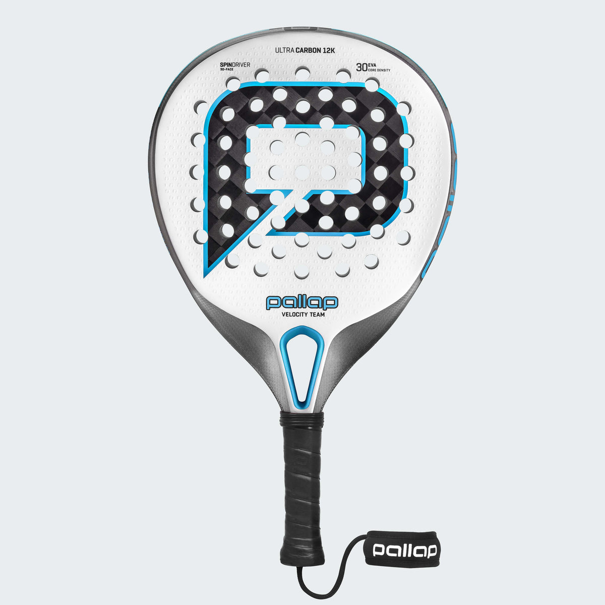 Pallap Velocity Team Padel Racket 2025 White - view 1