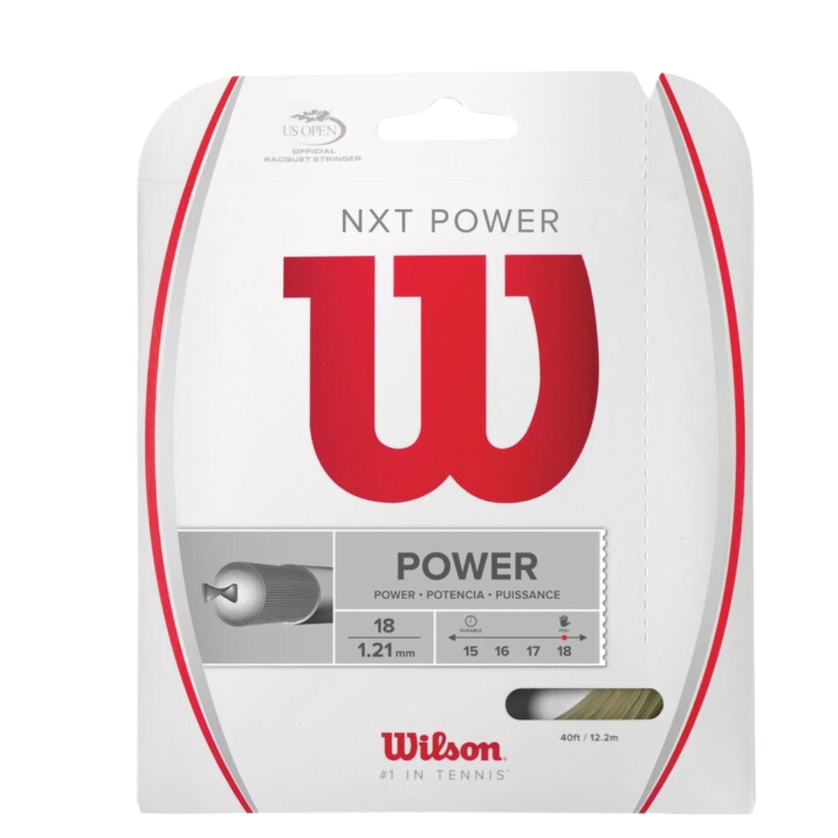 Wilson Nxt Power 18 Tennis String - Set