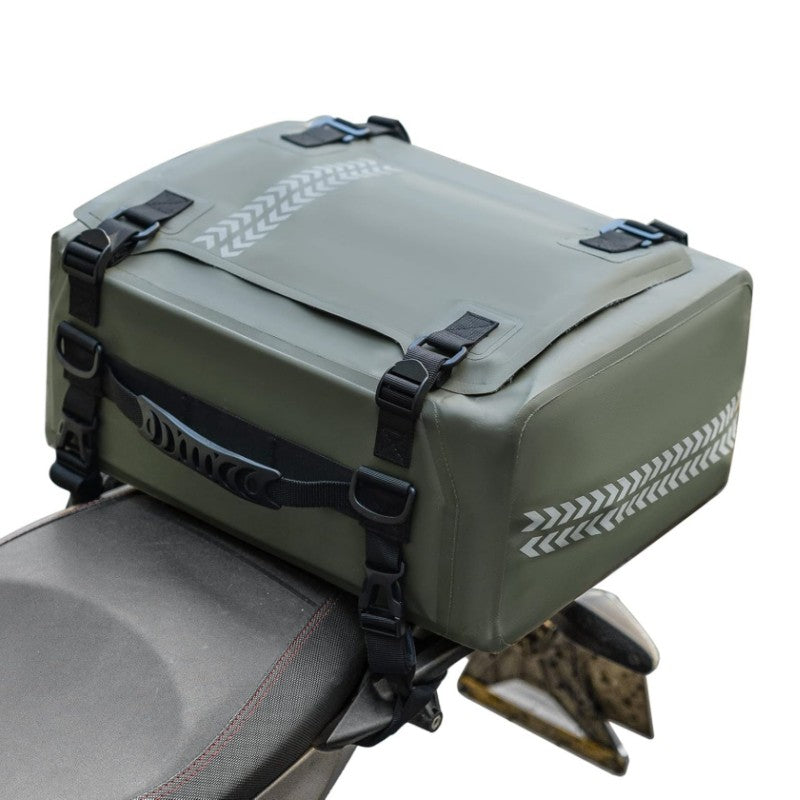 ROCKBROS 30L Waterproof Motorcycle Tail Bag Universal Fit Durable