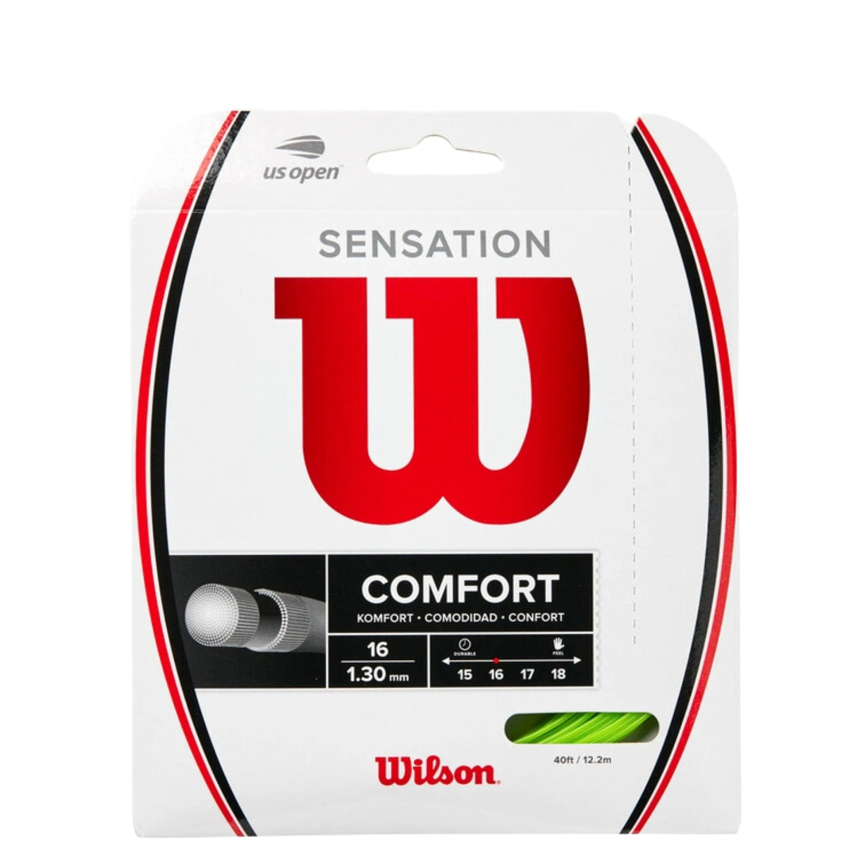 Wilson Sensation Neon 16 Tennis String - Set