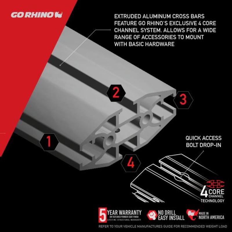 Go Rhino SRM 500 Roof Rack - 55in - View 12