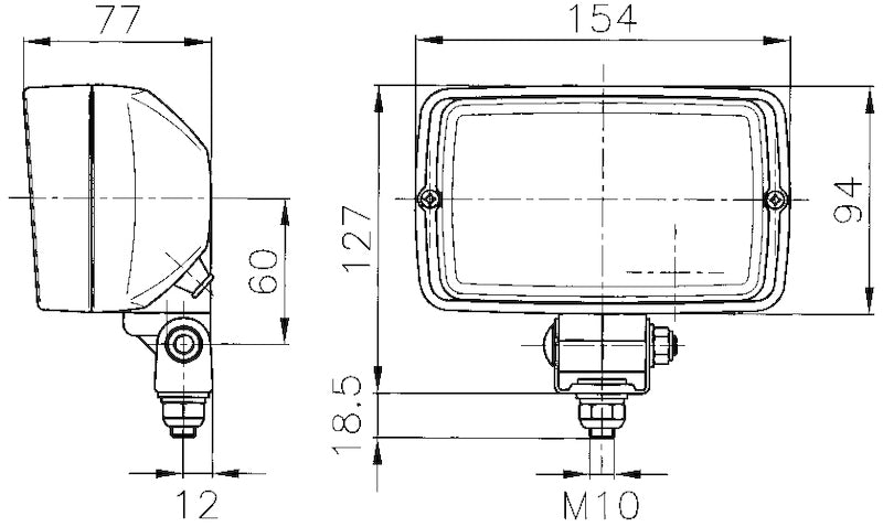 Hella Worklight 1Ga - View 4