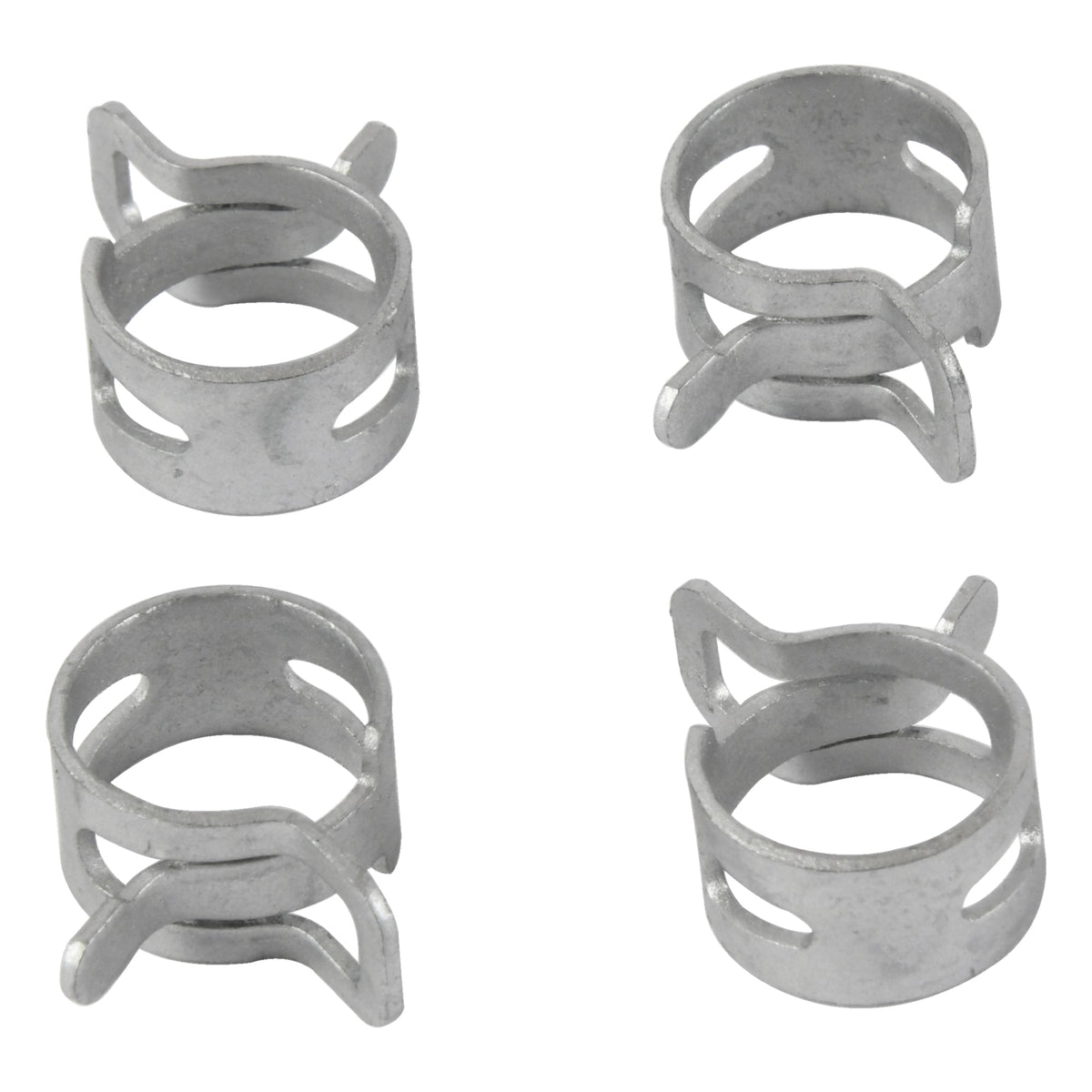 ALL BALLS, ALL BALLS Hose Clamps Refill Kit 4-Pack for Secure Connections