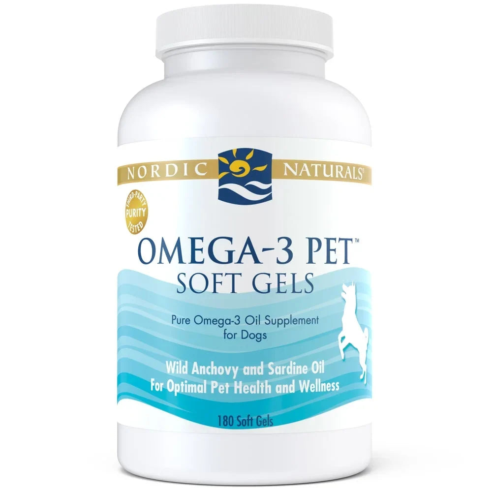 Nordic Naturals Omega-3 Oil Supplement for Dogs, 180 ct