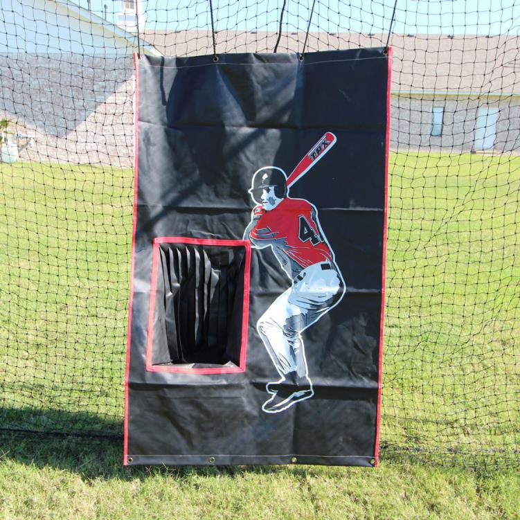 Cimarron 2-Sport Catcher Vinyl Backstop with Frame - Alternate View 1