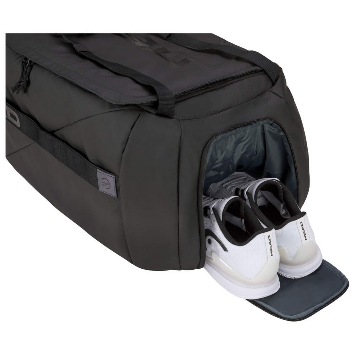 Head Black tennis Bag That Holds Shoes, Rackets, balls and accessories