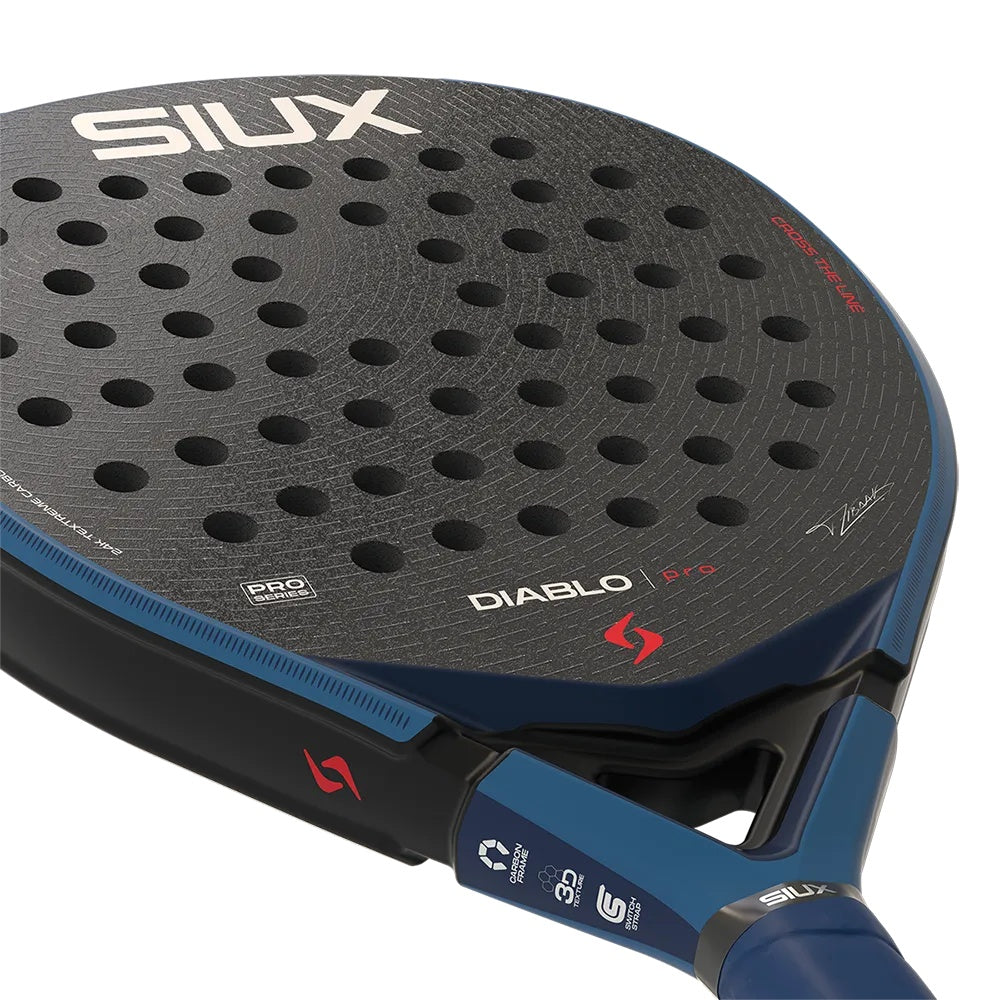 Siux Diablo Pro 2026 Padel Racket, Royal Blue - view 4
