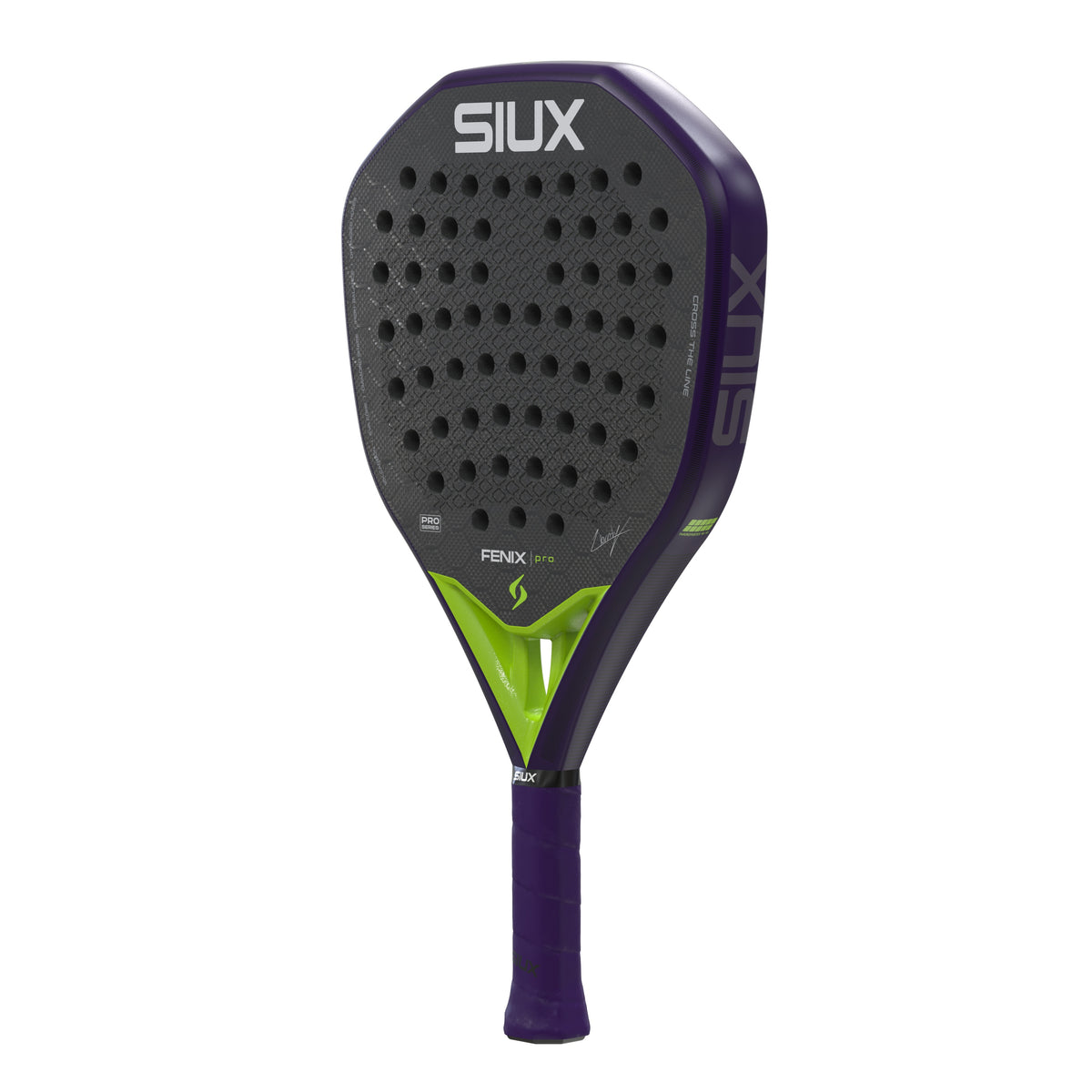 Siux Fenix Pro 2026 Padel Racket in Glow Purple - view 2