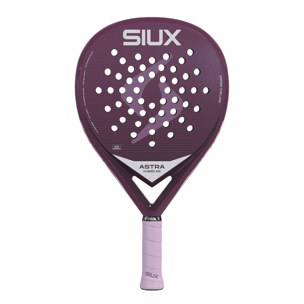 Siux Astra Hybrid Air 2026 Padel Racket - front view