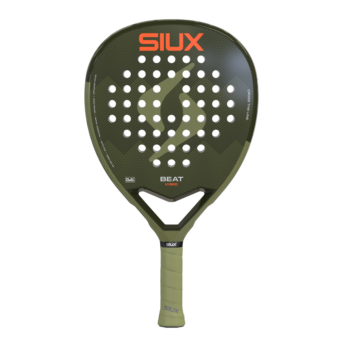 Siux Beat Hybrid 3 2026 Padel Racket - front view