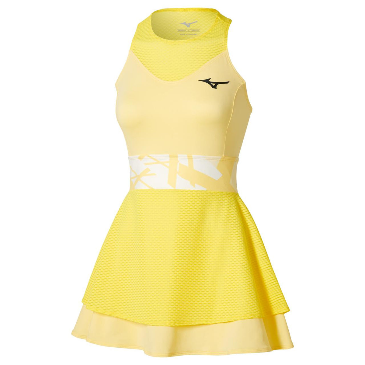 Mizuno Women's Printed Tennis Dress in Lemon Tonic - product image