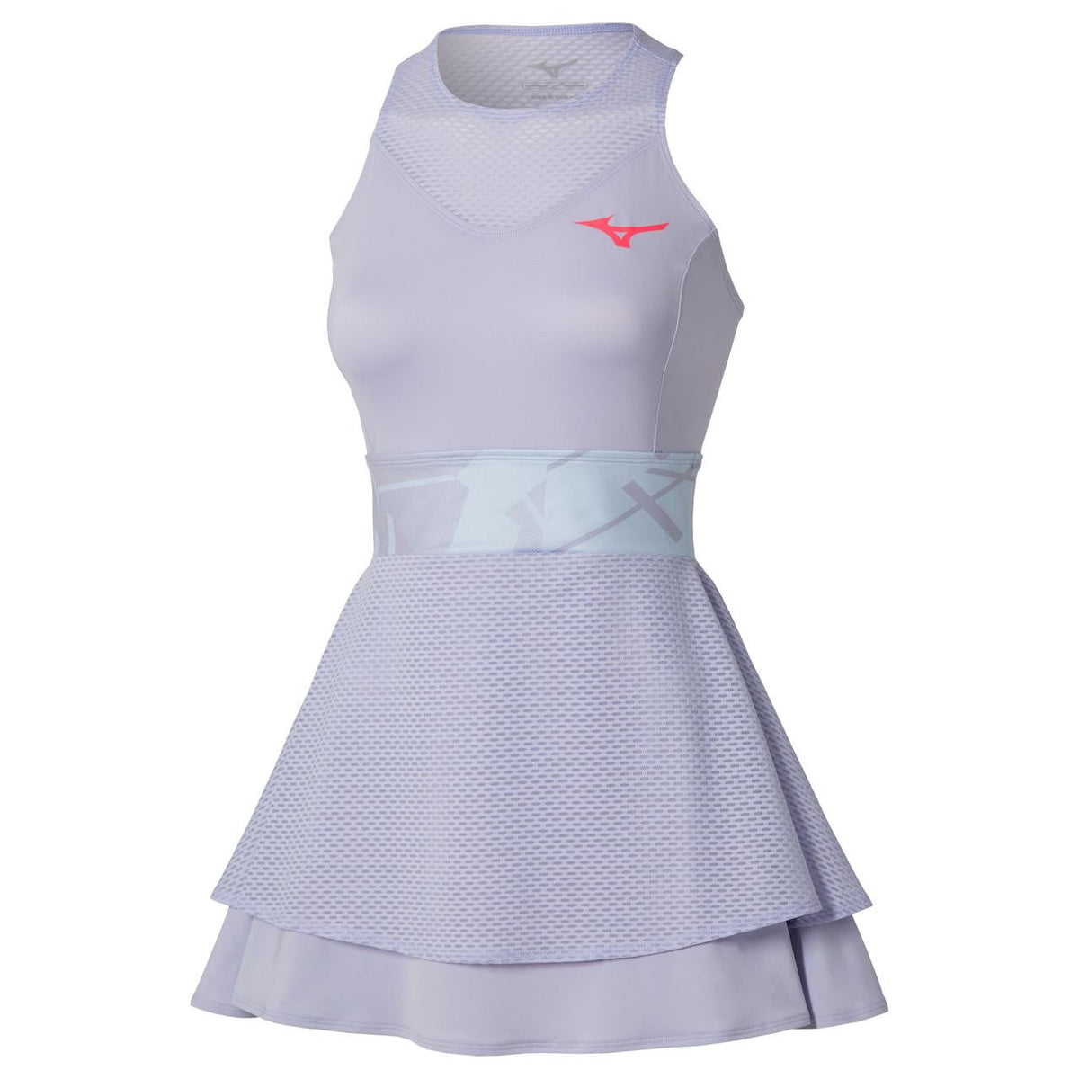 Mizuno Women's Printed Tennis Dress in Icelandic Blue - product image