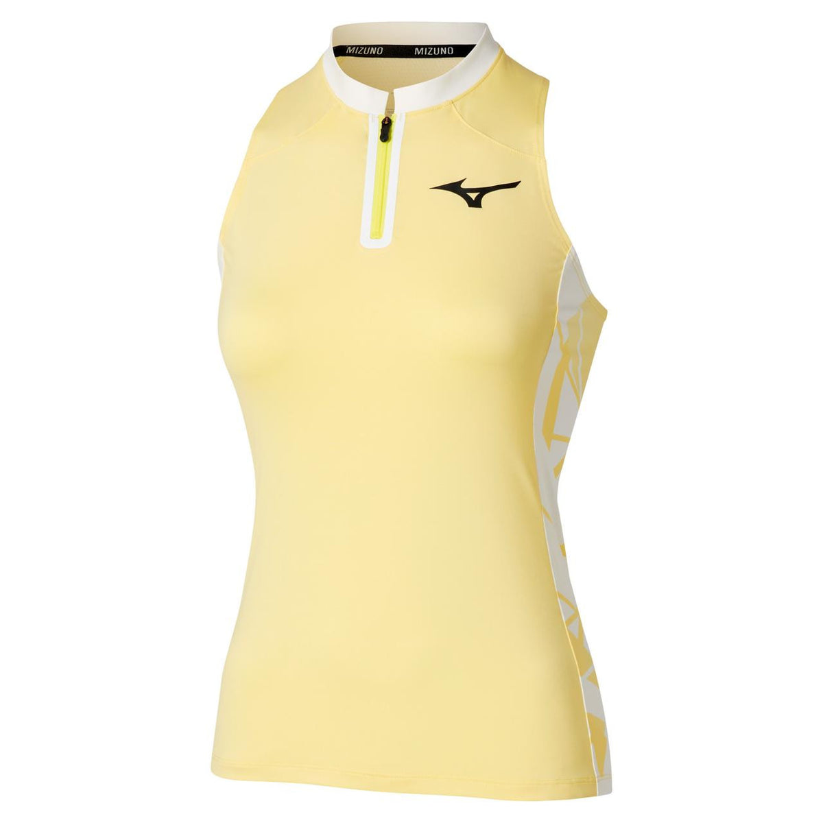 Mizuno Women's Printed Tennis Tank in Lemon Tonic - product image