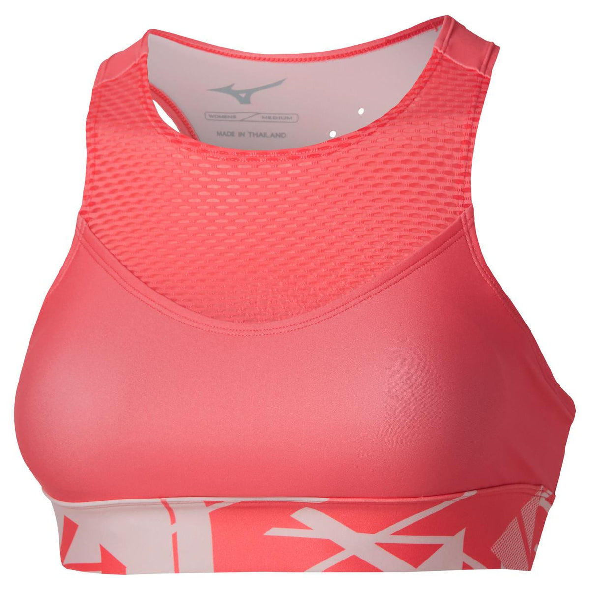 Mizuno Women's Printed Tennis Bra in Calypso Coral - product image