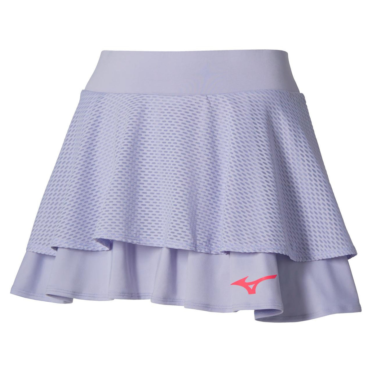 Mizuno Women's Printed Flying Tennis Skirt in Icelandic Blue - product image