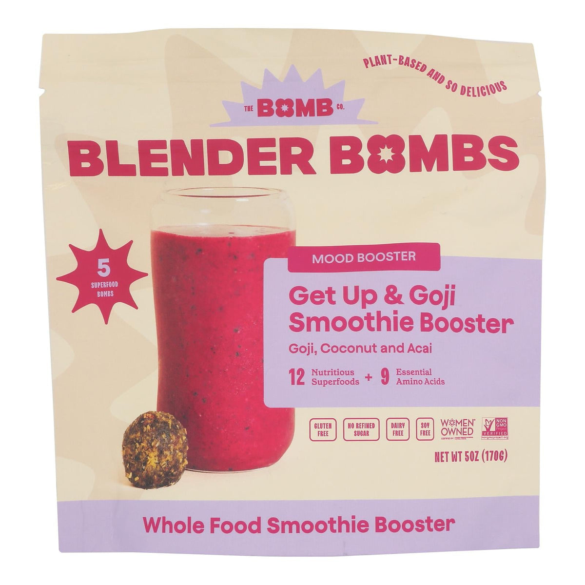 Blender Bombs Goji, Coconut & Acai, 5 oz