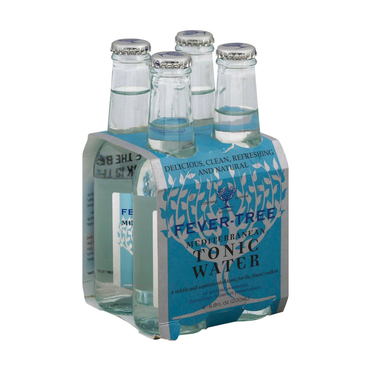 Fever-Tree Mediterranean Tonic Water, 6.8 fl oz (Case of 6)