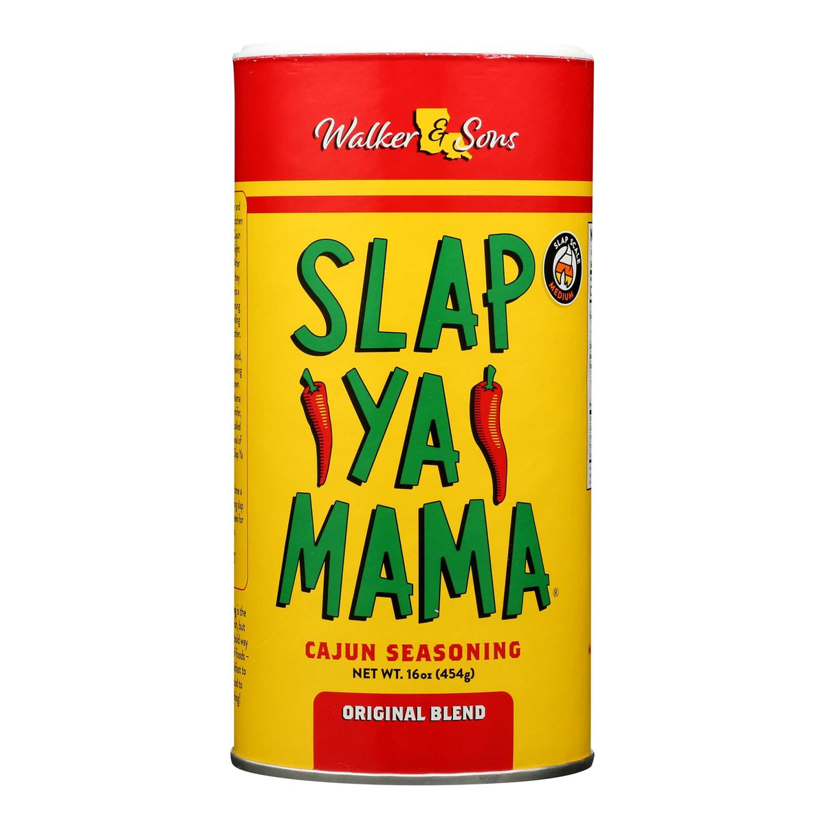 Slap Ya Mama Original Cajun Seasoning, 16 oz (Case of 6)