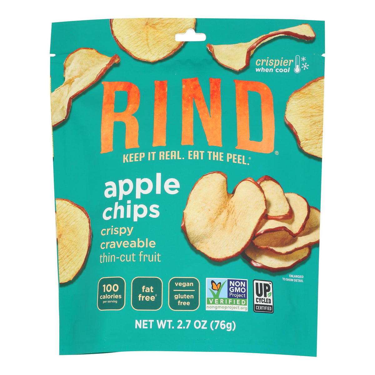 Rind Apple Fruit Chips, 2.7 oz (Case of 6)