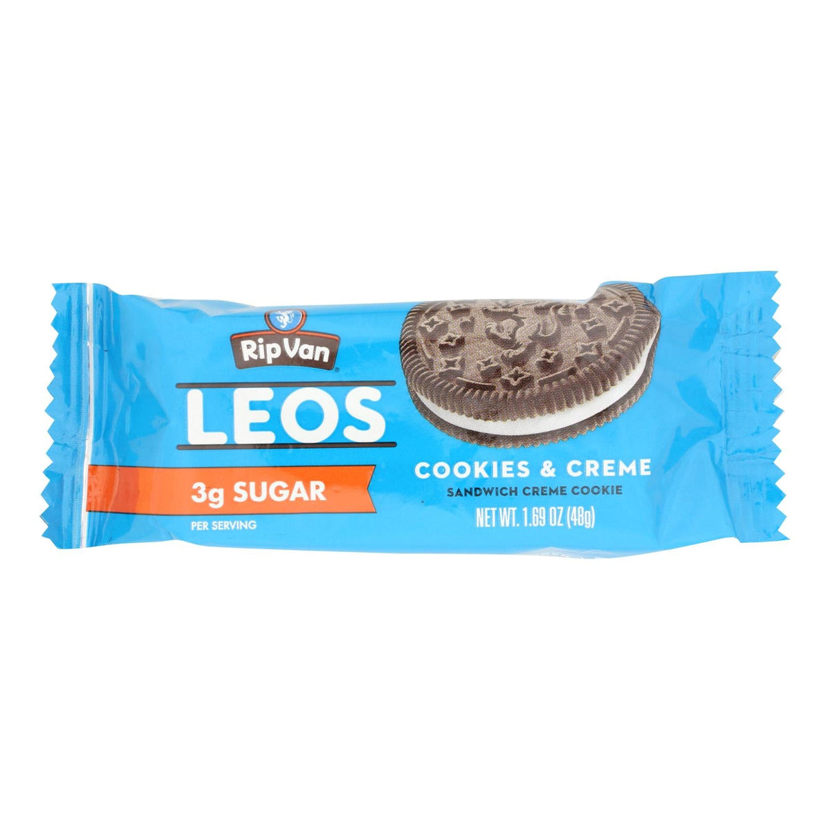 Rip Van Wafels Cookies & Creme, 1.69 oz (Case of 10)