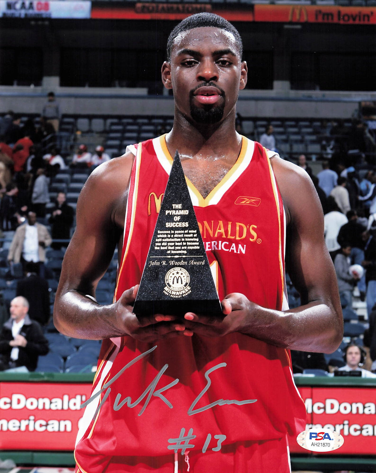 Tyreke Evans signed 8x10 photo PSA/DNA Sacramento Kings Autographed