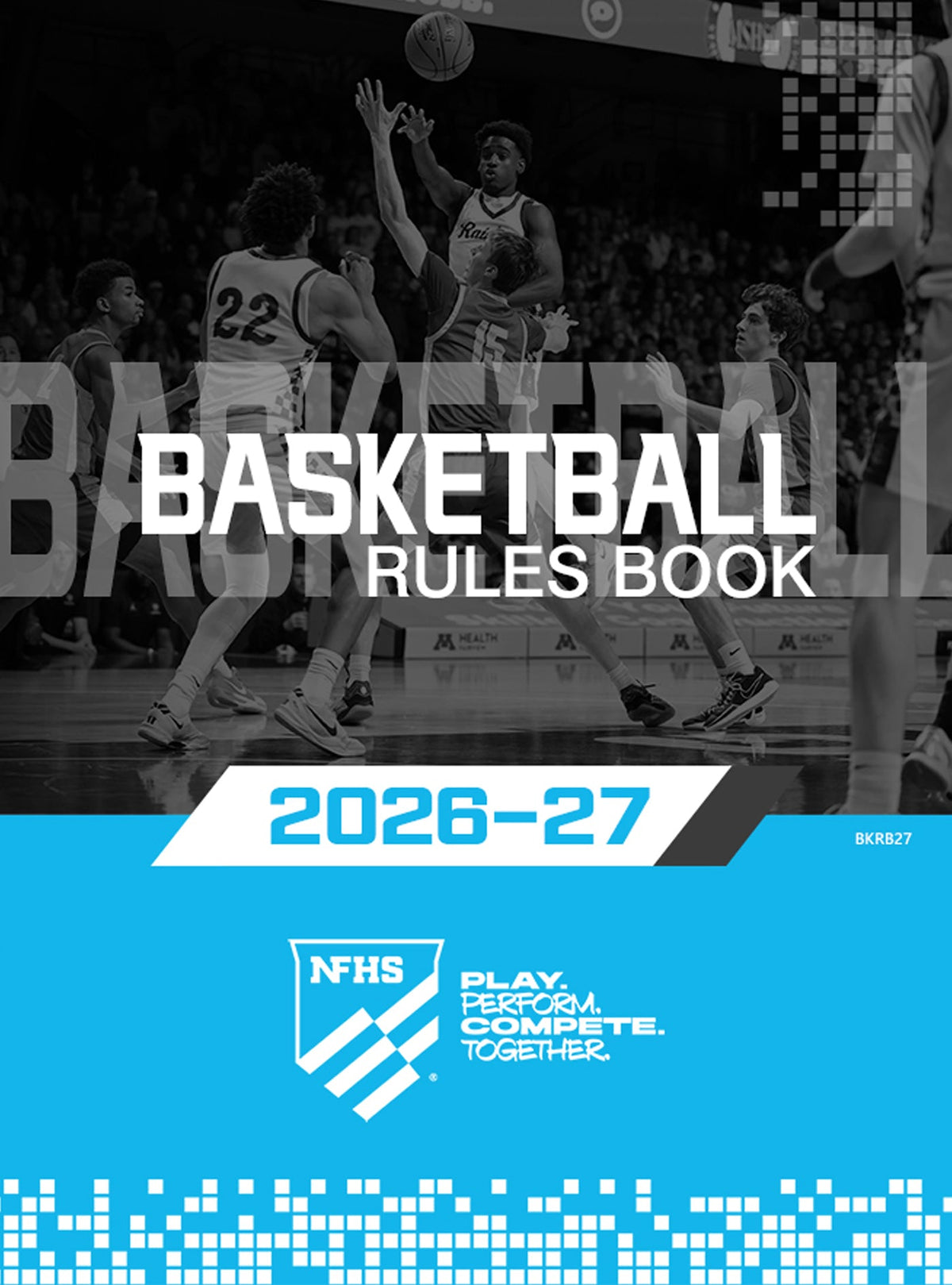 2026-27 Basketball Rules book - Front Cover