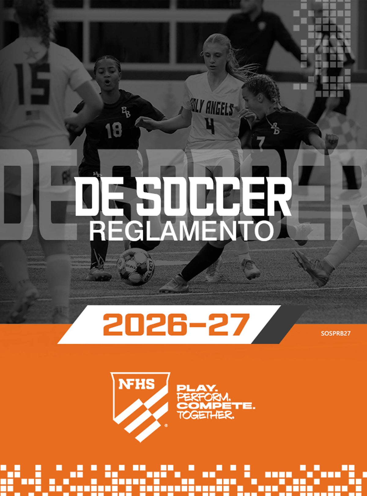 2026-27 Soccer Rules Book Spanish - front cover