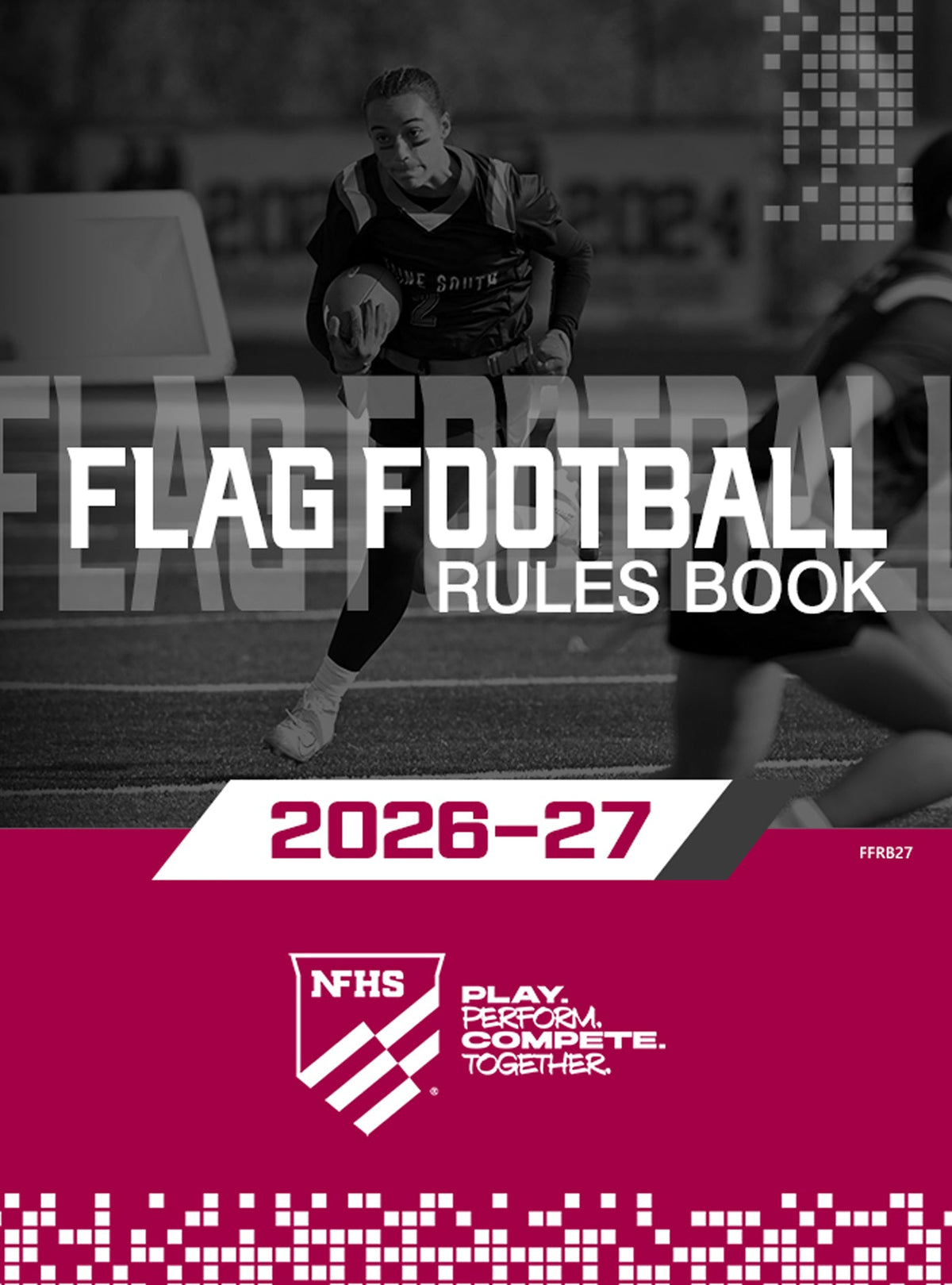2026-27 Flag Football Rules Book official NFHS cover