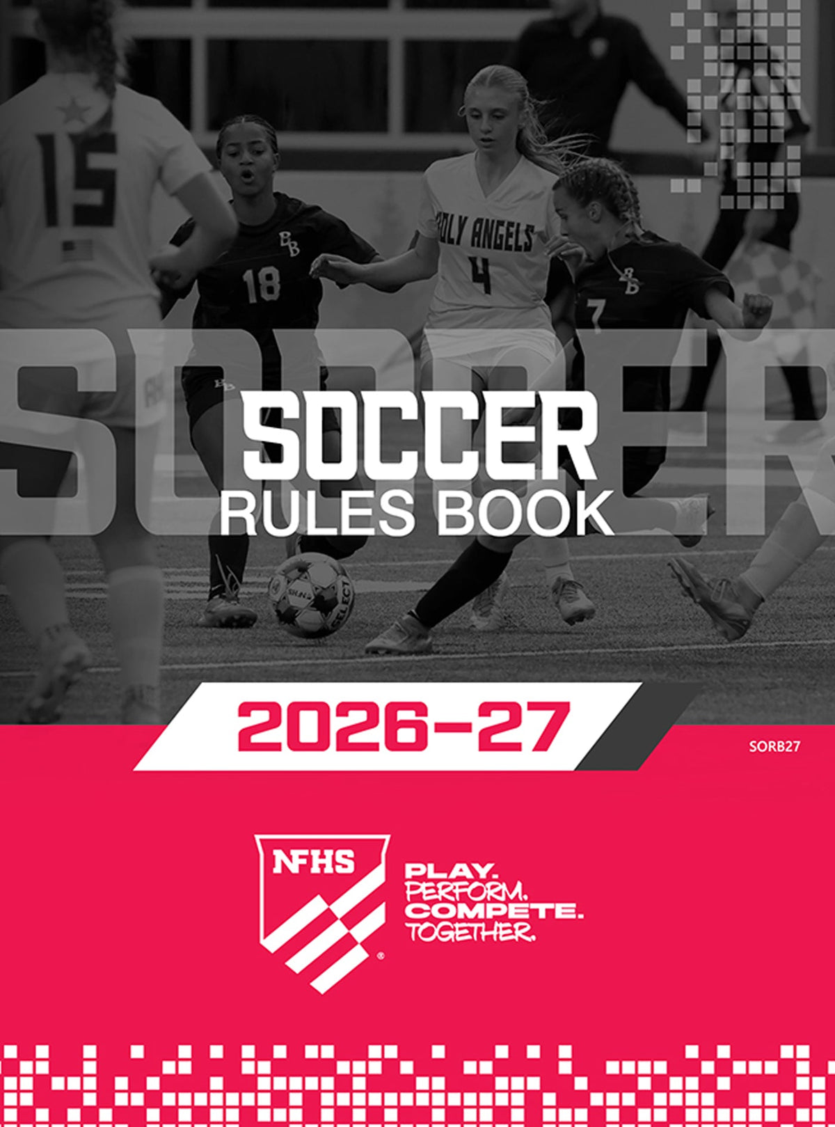 2026-27 Soccer Rules Book - front cover