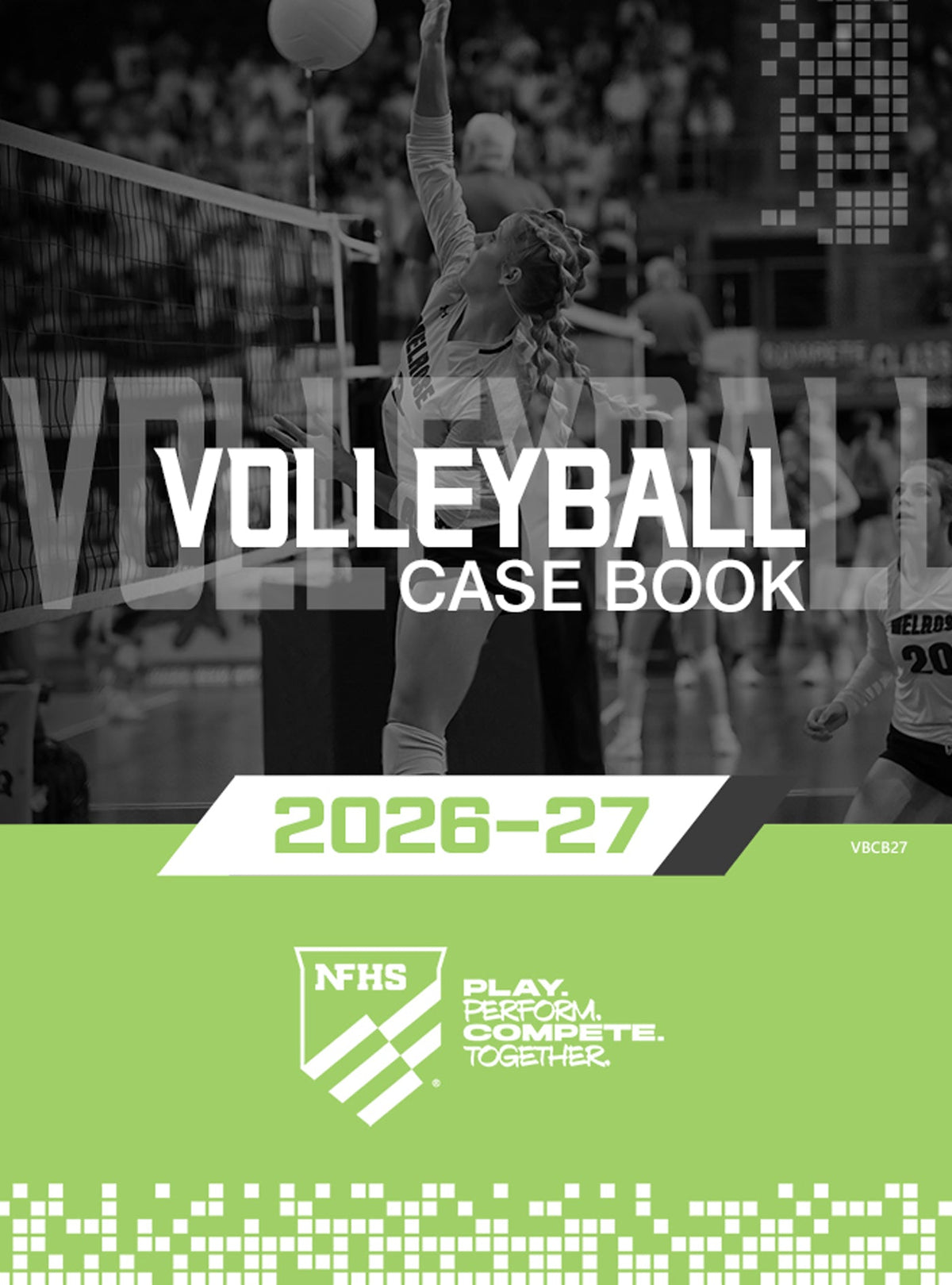 NFHS 2026-27 Volleyball Case Book cover