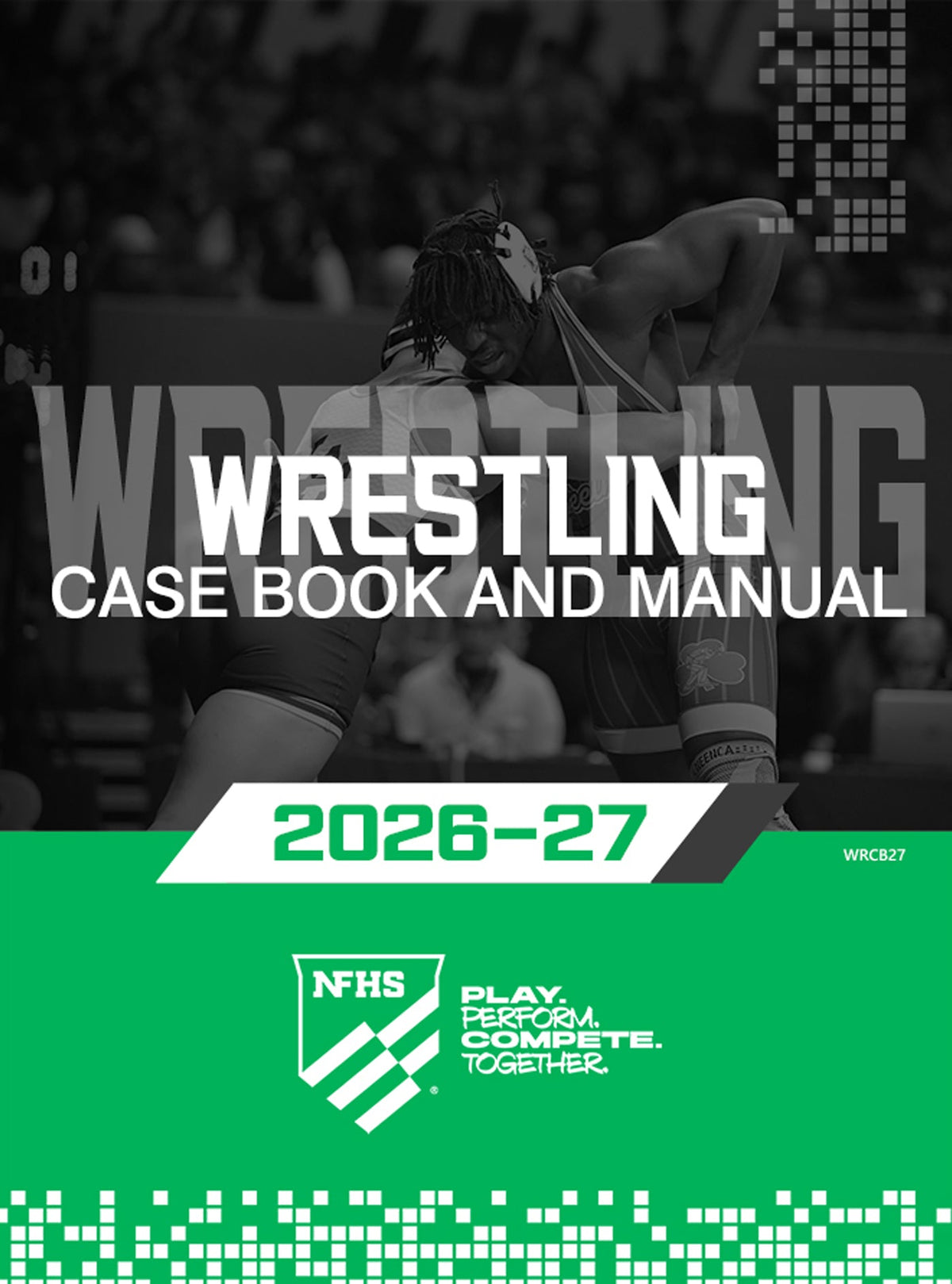 2026-27 NFHS Wrestling Case Book and Manual - front cover