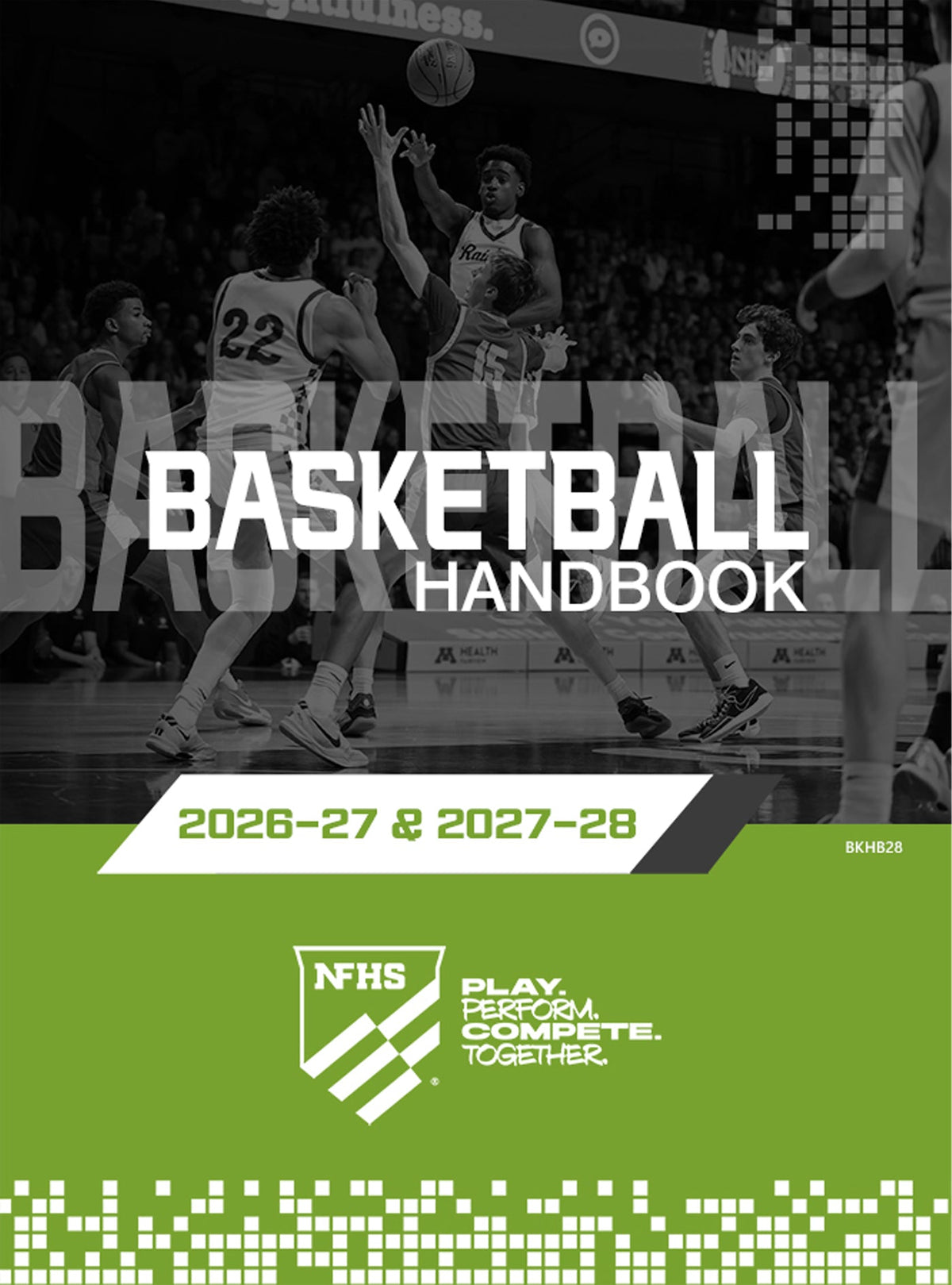 2026-27 and 2027-28 NFHS Basketball Handbook - front cover